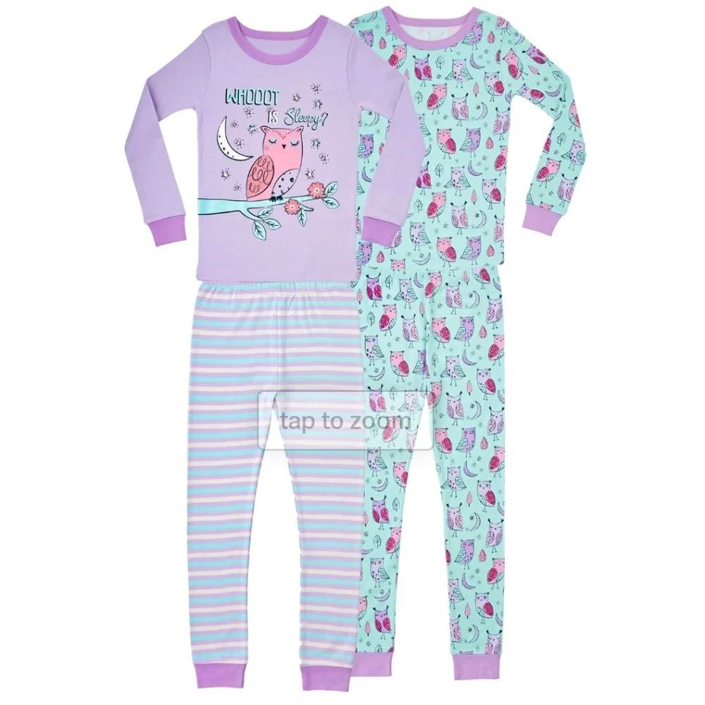 Member’s Mark Girls' 4 piece gilrs pyjama
